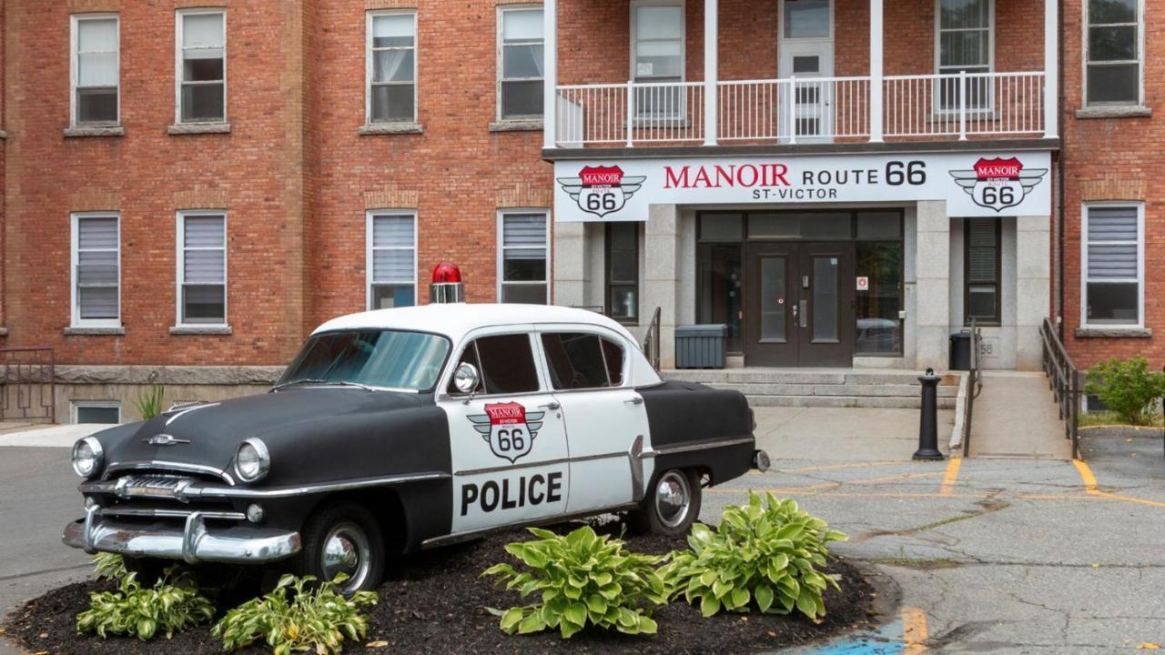 Hotel Historique Et Manoir Route 66 Saint-Victor Eksteriør billede